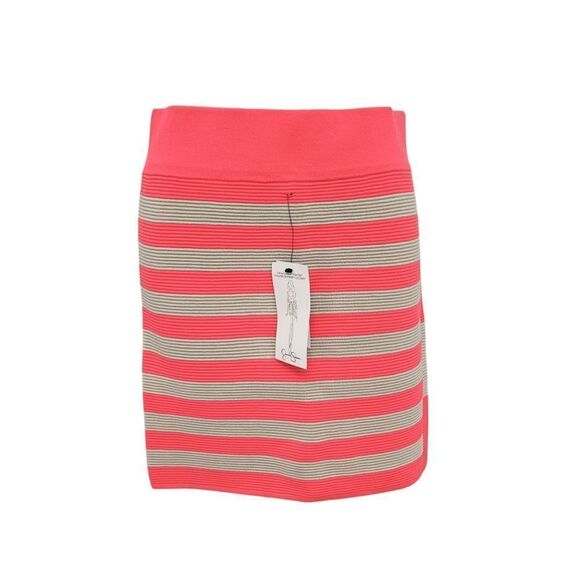 Brand New Jessica Simpson Pink & Grey Skirt Size: M - Picture 2 of 12